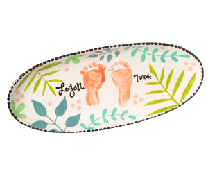 Sunnyvale Footprint Leaf Plate