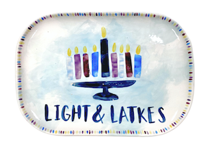 Sunnyvale Hanukkah Light & Latkes Platter