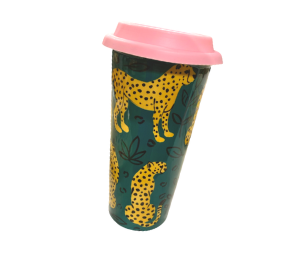 Sunnyvale Cheetah Travel Mug