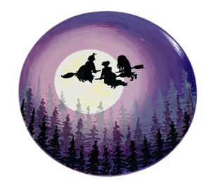 Sunnyvale Kooky Witches Plate