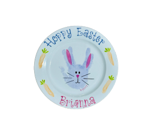 Sunnyvale Easter Bunny Plate