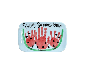 Sunnyvale Watermelon Plate