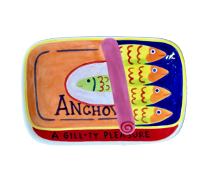 Sunnyvale Anchovies App Plate