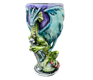 Sunnyvale Antique Dragon Goblet