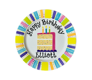 Sunnyvale Birthday Cake Plate