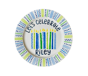 Sunnyvale Let's Celebrate Plate