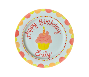 Sunnyvale Birthday Cupcake Plate